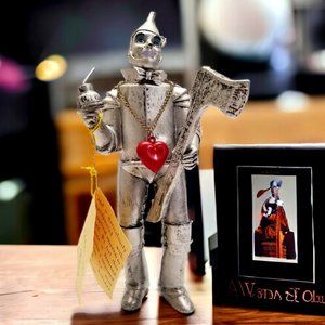 Vintage 1998 Wizard of Oz Tin Man Figurine Kurt S Adler Turner Entertainment Co.